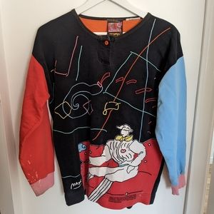 VINTAGE NeoMax by Peter Max crew neck